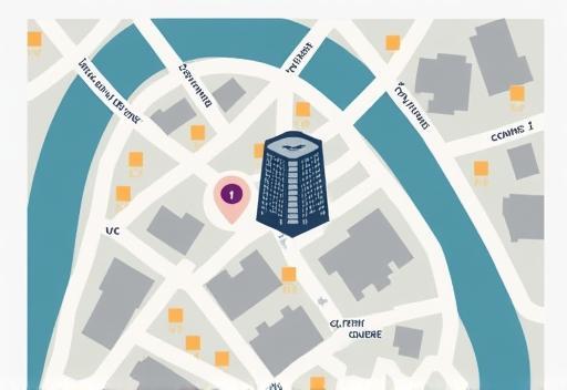 Map showing the location of StaySync Technologies Ltd in Manchester city centre