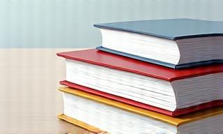 Stack of books representing guides and ebooks